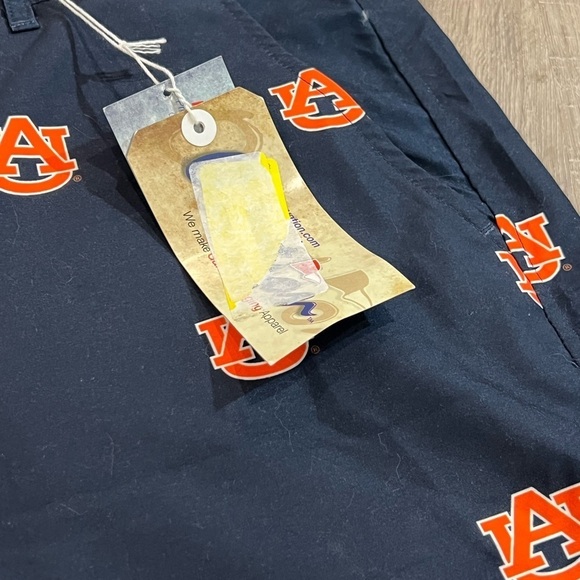 NWT Auburn University Size 42 Ovation Official Licensed College Shorts Tigers - Picture 3 of 9